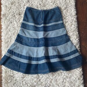 Flowy Jean skirt